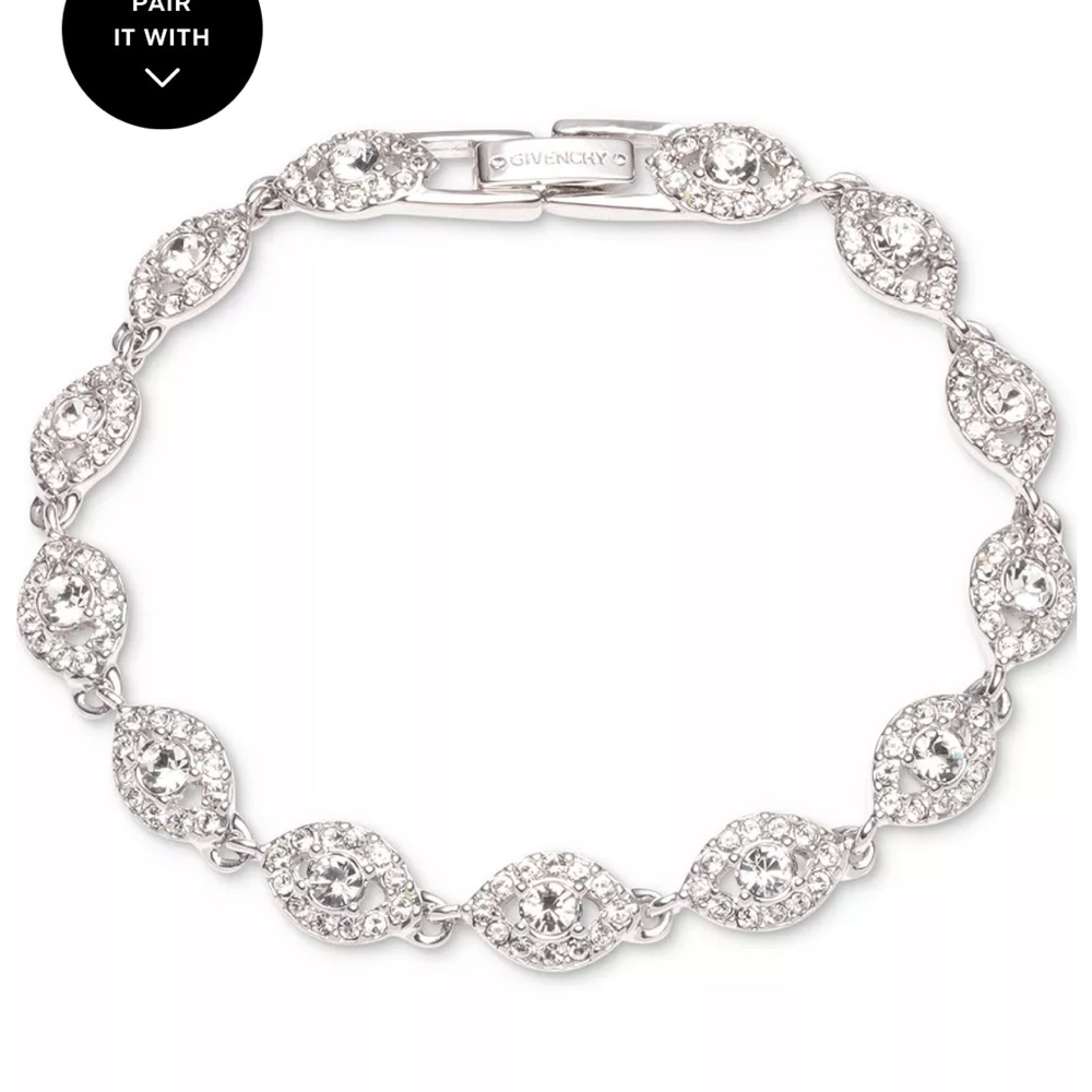 Givenchy evil eye branchlet with clasp